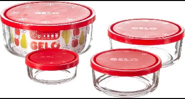 Bormioli Frigoverre Gelo Box - 4-Delig