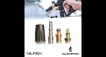 Nilfisk Snelkoppelingen Set (Nilfisk G 1/4 Adapter ,1/4 Female Stainless QC Nilfisk adapter, Nilfisk Kew Adapter, Nilfisk Gerni) Set met alle Nilfisk Adapters