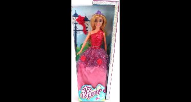Fleur Prinses Pop met Borstel Assorti