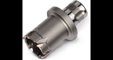 Fijn 1x hardmetalen kernboor met QuickIN PLUS houder Ø 21 mm - 63...