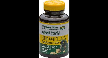 Ultra Bromelain 1500 mg, 60 tabletten, Nature's Plus
