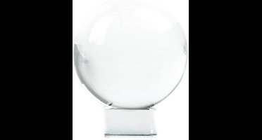 Kristallen bol + voetje glas - 12 - 2600 - Kristal - Glas
