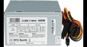 Ibox Atx-Voeding Voor Pc Cube Ii 400W Oem Efficiënt En Gebruiksvriendelijk