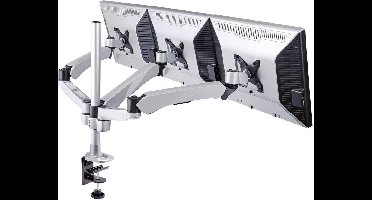 SpeaKa Professional SP-3957076 Flex Tafelbeugel voor monitor Aantal monteerbare displays: 4 Display(s) 25,4 cm (10) -