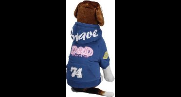 D&d dog jas bravedog kobalt blauw