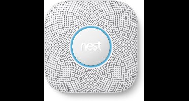Google Nest Protect - Slimme rook- en koolmonoxidemelder - Met batterij
