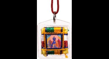 Yogi & Yogini naturals Beschermhanger Medicijn Boeddha (3 cm)
