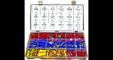 Assortiment Kabelschoen 280 pcs - FD6051