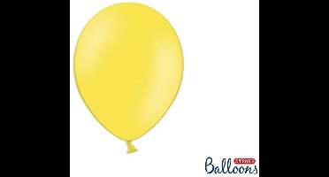 """Strong Ballonnen 27cm, Pastel Lemon Zest (1 zakje met 10 stuks)"""