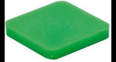 GB® Drukplaat 10mm zonder sleuf Groen VE=144 - 34710