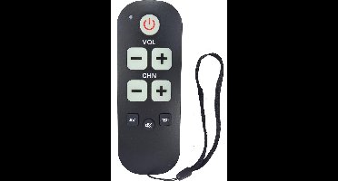 Senioren afstandsbediening voor ALLE LG televisie's