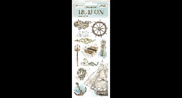 Stamperia - Songs of the Sea Rub-On 4x8,5 Inch Elements (DFLRB50)