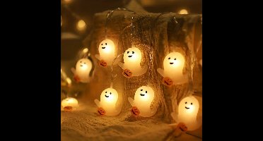 Halloween Decoratie - Spookjes Lichtsnoer 1.5 Meter 20LED - Halloween Spookverlichting voor Kinderen