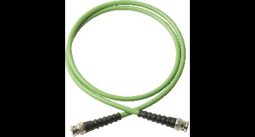MUSIC STORE MTB 0,5 BNC-75 Wordclockkabel BNC-stekker, 75 ohm, 0,5m - Coaxiale kabel