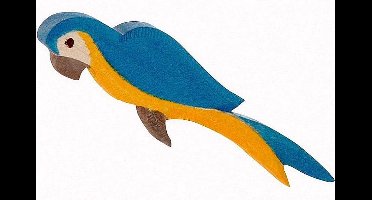 Ostheimer Papagaai blauw