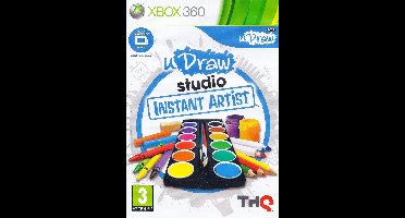 XBOX 360 U-Draw Self-Artist Drawing Game uDraw Studio: Instant Artist (Needs Gametablet, Not included.)