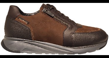 Mephisto Mobils - ISAAC - Vrije tijdsschoenenHeren veterschoenHeren sneakersCasual - Kleur: Bruin - Maat: 45