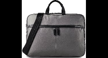 MANDARINA DUCK Handtas Schoudertas met laptopvak Hunter Urban Briefcase Smoked Pearl Grijs