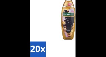 20 x Palmolive – Douchegel – Thermal Pampering Oil – 650 ml - Douchegel - Huidverzorging - Warme Douchegel - Voedende Douchegel - Aromatische Douchegel