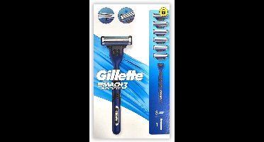 Gillette Mach3 Sport scheermeshouder met 6 mesjes
