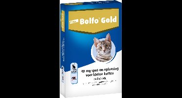 Elanco Vlooiendruppels Kat - Tot 4 kg - 40 mg - 2 pipetten