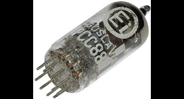 BTB Vertrieb PCC 88 = 7 DJ 8 Elektronenbuis Dubbeltriode 90 V 15 mA Aantal polen: 9 Fitting: Noval 1 stuk(s)