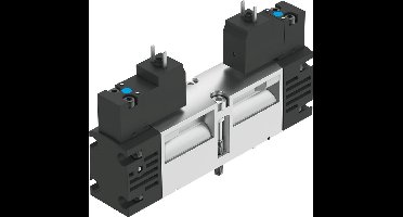 Festo 2x3/2 NO/NC Monostabiel Lucht Magneetventiel Bouwgrootte 26mm ISO 15407-1 900l/min - 547092 - P2QRR