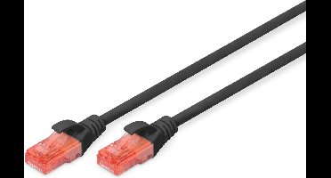 CAT6 UTP kabel 10 meter Zwart