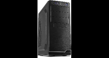 Inter-Tech IT-5916 | Midi Tower Case | 500 Watt Voeding | Zwart