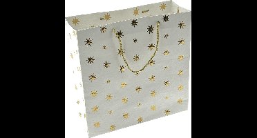 Feestdagen Luxe Cadeautas - Pure Elegance - B22 x D8 x H22 cm - 3 Stuks