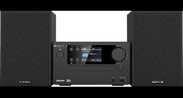 Kenwood M-725DAB-B Micro HiFi Systeem - Zwart