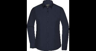 Daiber Blouse Dames Met Lange Mouwen (Marine) Maat XXL