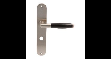 Avenue Deurkruk wc 63/8mm mat nikkel zwart