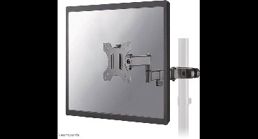 Neomounts FL40-450BL11 TV-paalsteun 17-32" - max 8 kg - VESA 75x75-100x100 - geschikt voor Ø 28-60 mm - full motion - zwart