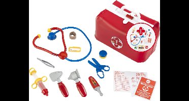 Klein Toys - dokterkoffer - met accessoires - rood