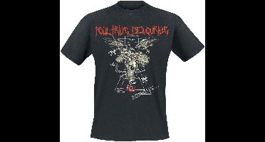Looney Tunes Coyote Heren T-shirt - zwart - S
