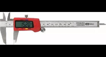 KS Tools Serie - Digitale Schuifmaat - 0-150 mm - LCD Display - DIN 862 Norm