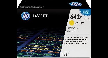 HP 642A - Tonercartridge / Geel