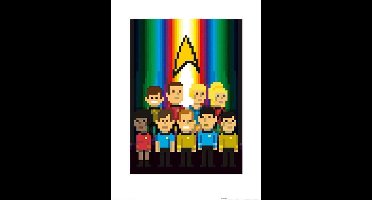 Pyramid Poster - Star Trek Trexels Original Crew - 80 X 60 Cm - Multicolor