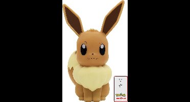 Teknofun Pokémon – Nachtlamp - Eevee - 30 cm - 2 Lichtstanden