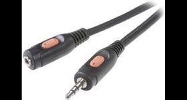 SpeaKa Professional SP-7870228 Jackplug Audio Verlengkabel [1x Jackplug male 3,5 mm - 1x Jackplug female 3,5 mm] 10.00