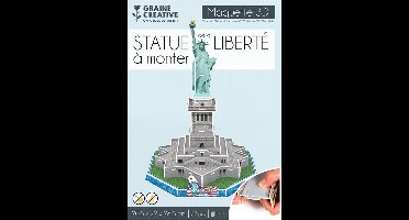 Graine Créative 3D Maquette New York - Monument Vrijheidsbeeld - 37 stukken