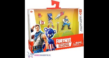Fortnite Battle Royale Collection - Duo Pack Spangled Trooper & Fireworks Team Leader | Speelgoed Speelfiguur Actiefiguur voor kinderen