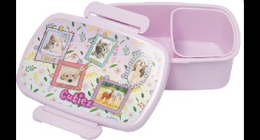 Cutiez lunchtrommel roze