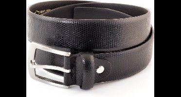 Muller & Sons Prestige Heren Broekriem Zwart 115 cm