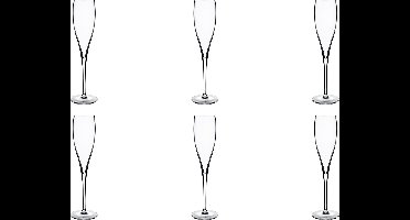 Luigi Bormioli Vinoteque Champagneglas 17,5 cl - 6 stuks