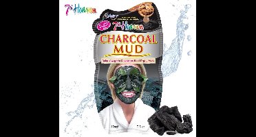 7th Heaven Peel Off Gezichtsmasker - Charcoal MUD