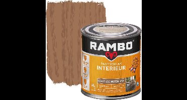 Rambo Pantserlak Interieur - Transparant Zijdeglans - Houtnerf Zichtbaar - Vergrijsd Noten - 0.25L