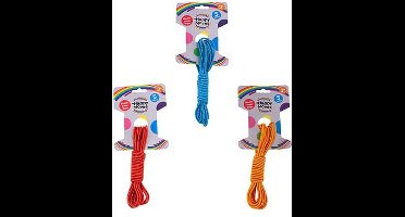 Kids Fun Springelastiek Regenboog - Elastieken spelletje voor meisjes - 450 cm