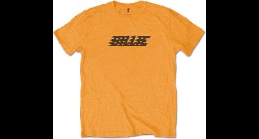 Billie Eilish - Racer Logo & Blohsh Kinder T-shirt - Kids tm 14 jaar - Oranje